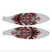 Wolf-Haida-Stammes-Totem-Design Mini Basketball (Panele)