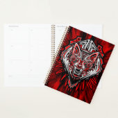 Wolf Haida-Stammes-Totem-Design Planer (Anzeige)