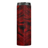 Wolf-Haida-Stammes-Totem-Design Thermosbecher (Rückseite)