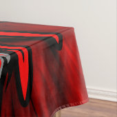 Wolf-Haida-Stammes-Totem-Design Tischdecke (Beispiel)