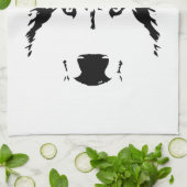 Wolf Handtuch (Gefaltet)