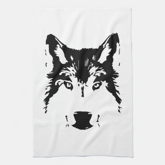 Wolf Handtuch (Vertikal)