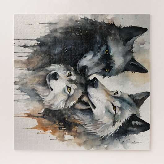 Wolf Harmony Puzzle (Horizontal)