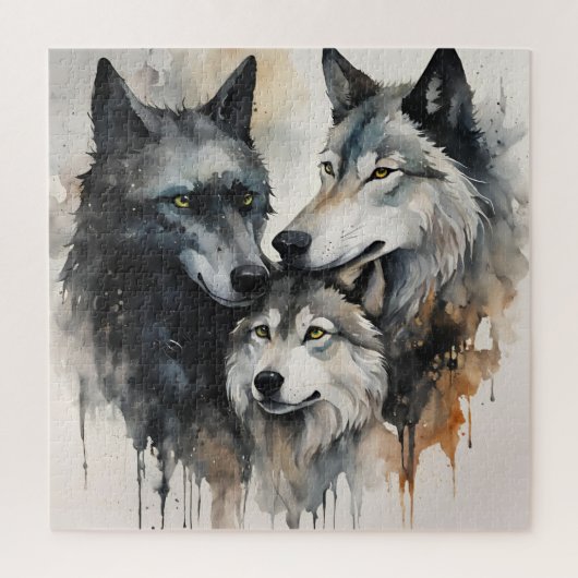 Wolf Harmony Puzzle (Vertikal)