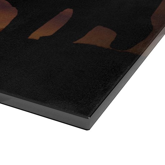 Wolf Hawk und Bärenschneider Schneidebrett (Ecke)