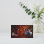 WOLF HEAD Business Card oder Visitenkarte (Stehend Vorderseite)