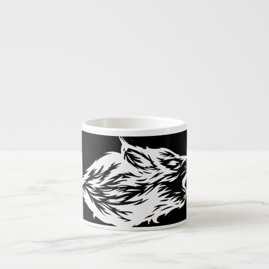 Wolf Head Espressotasse (Vorderseite)