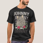 Wolf Head - Johnny Name T-Shirt (Vorderseite)