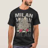 Wolf Head - Mailänder Name T-Shirt (Vorderseite)