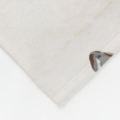 Wolf Head Pattern Fleecedecke (Ecke)