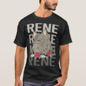 Wolf Head - Rene Name T-Shirt (Vorderseite)