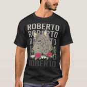 Wolf Head - Roberto Name T-Shirt (Vorderseite)