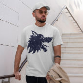Wolf Head Tattoo T-Shirt