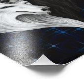 Wolf Heart Print Fotodruck (Ecke)