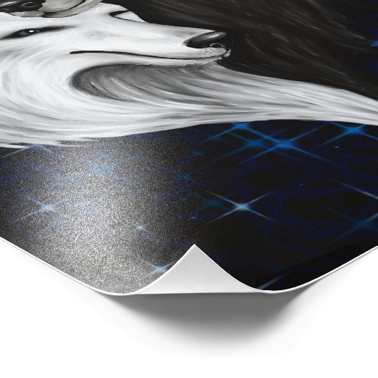 Wolf Heart Print Fotodruck (Ecke)