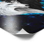 Wolf Heart Print - Valentine's Edition Fotodruck (Ecke)