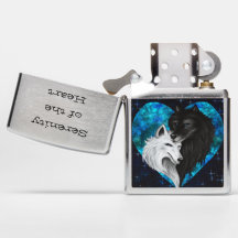 Wolf Heart - Zippo Lighter