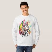 Wolf Herbst Freude T-Shirt (Vorne ganz)