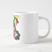 Wolf Herbst Jumbo-Tasse (Rechts)