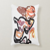 Wolf Herbst Sonnenuntergang Dekokissen (Vorderseite(Vertikal))