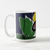 Wolf Herbstlauf Kaffeetasse (Links)