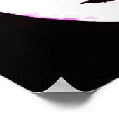 Wolf-Heul-Poster-Druck Poster (Ecke)