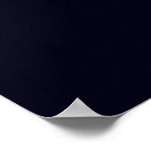 Wolf-Heul-Poster-Druck - Wolf-Poster Poster (Ecke)