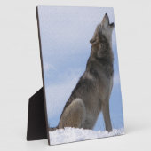 Wolf-Heulen Fotoplatte (Seite)