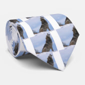 Wolf-Heulen Krawatte (Gerollt)