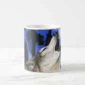 Wolf-Heulen-Tasse Kaffeetasse (Mittel)