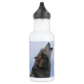 Wolf-Heulen Trinkflasche (Rechts)