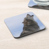 Wolf-Heulen Untersetzer (Linke Seite)