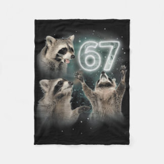 Wolf heult den Mond an 67 6 7 Halloween 67 Wolf Fleecedecke