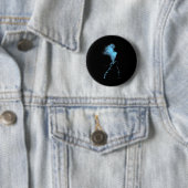 Wolf heult den Mond an Sternennacht Wölfe Anima Button (Beispiel)