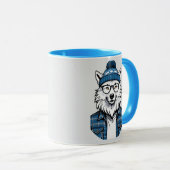 Wolf Hivernal Tasse (VorderseiteRechts)