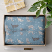 Wolf Holiday Tissue Paper Seidenpapier (Geschenk)