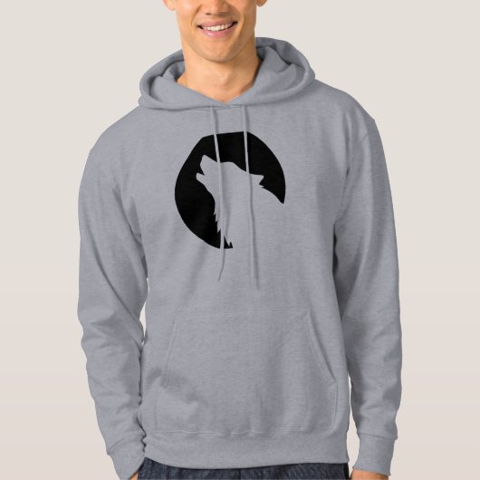 Wolf Hoodie (Vorderseite)