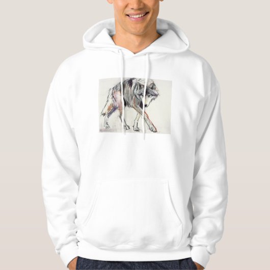 Wolf Hoodie (Vorderseite)