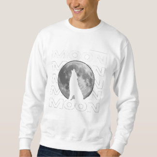 "Wolf Howl am Mond T - Shirt