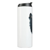 Wolf Howl Forest Moon Thermosbecher (Nach links gedreht)