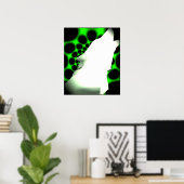 Wolf howl poster (Heimbüro)
