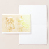 Wolf Howl Wild Life Animal Trees Destiny's Folienkarte (Anzeige)