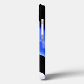 Wolf Howling auf dem Mond Case-Mate iPhone Hülle (Rückseite / Links)