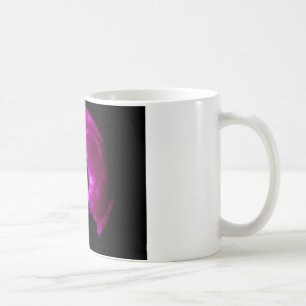 Wolf Howling auf dem Mond Kaffeetasse