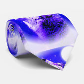 Wolf Howling bei Moon Neck Tie Krawatte (Gerollt)