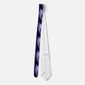 Wolf Howling bei Moon Neck Tie Krawatte (Rückseite)
