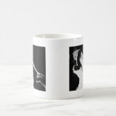 Wolf Howling Kaffeetasse (Mittel)