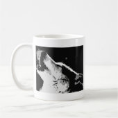 Wolf Howling Kaffeetasse (Links)