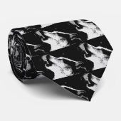 Wolf Howling Krawatte (Gerollt)