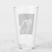 Wolf Howling Lone Wolf Glas (Rückseite)